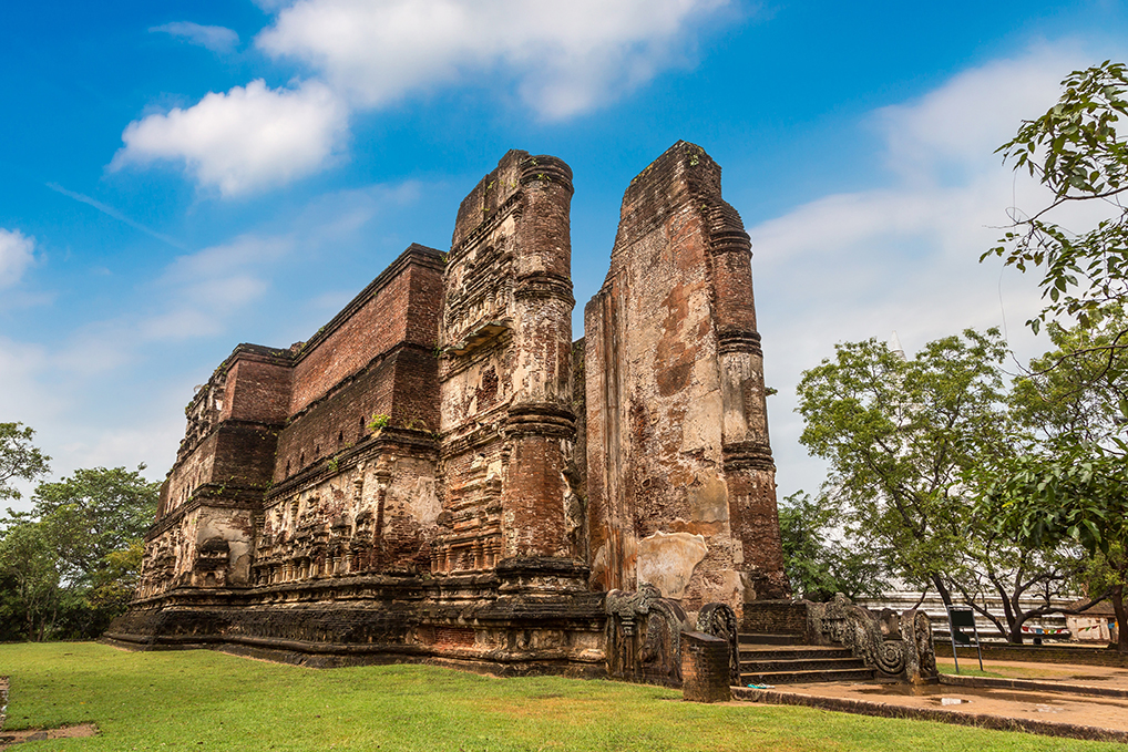 Lankatilaka,Temple,(alahana,Pirivena),In,Polonnaruwa,Archaeological,Museum,,Sri,Lanka